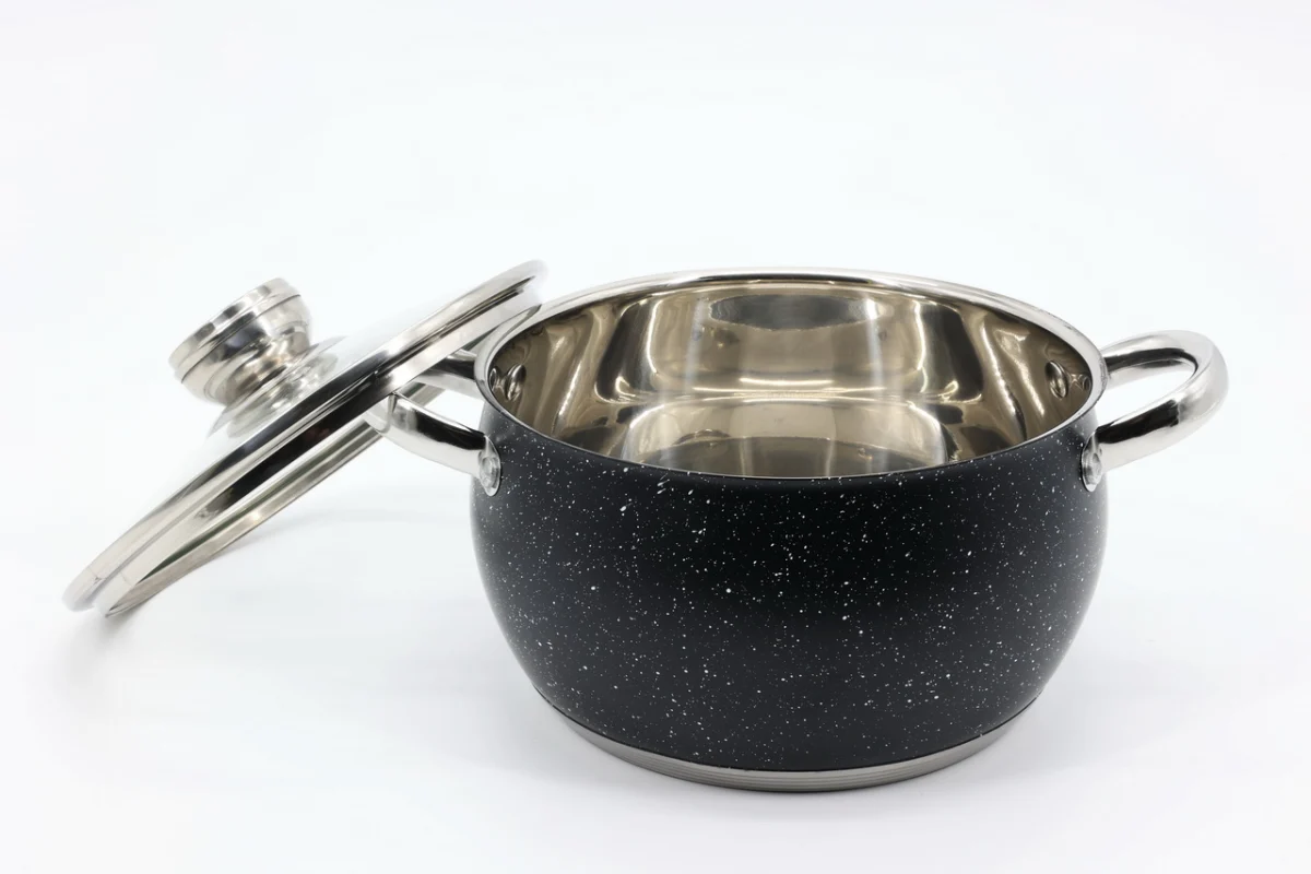 Каструля з кришкою 20×11,5 см 3,4 л з нержавіючої сталі