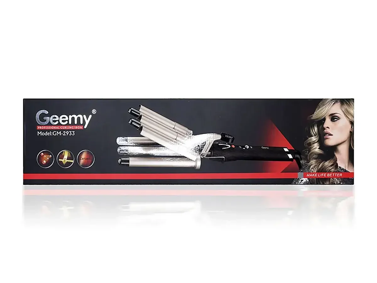 Плойка-щипці для волосся Geemy GM-2933-9237