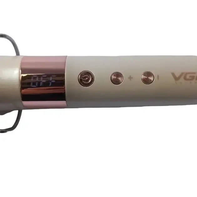 Плойка для волосся три хвилі 20 мм 90 Вт з LCD-дисплеєм VGR V-599-6387